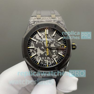 Super Copy DIW Audemars Piguet Royal Oak 15500 Voidline AP 41mm NTPT Carbon Watch 